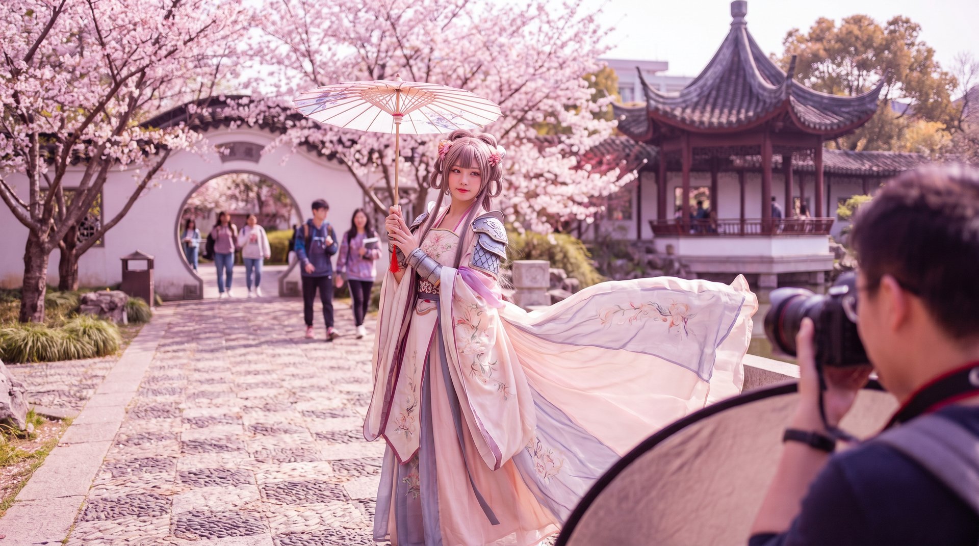 爱情岛传媒：古风校园写真拍摄